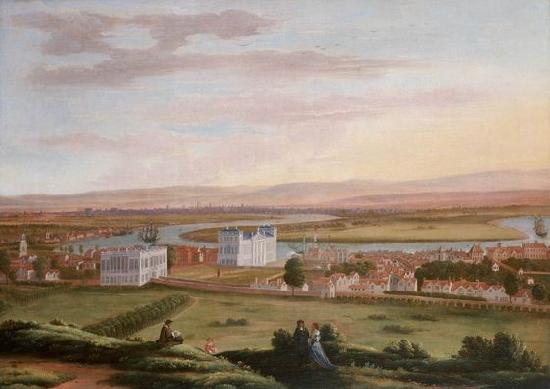 Hendrick Danckerts A View of Greenwich and the Queen s House from the South-East by Hendrick Danckerts